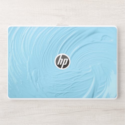 Sky Blue Marbel HP Laptop skin 15t15z