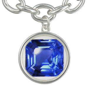 Sky Blue Pattern Bracelet