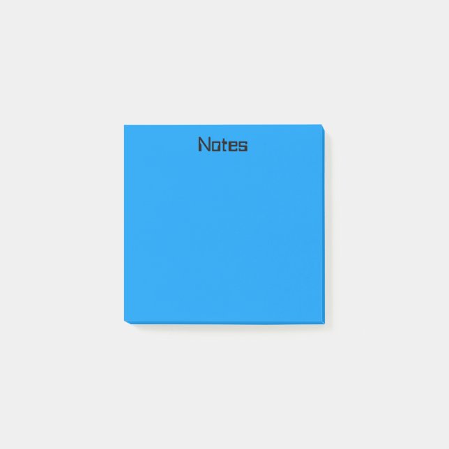 Sky Blue Post-it Notes (Front)
