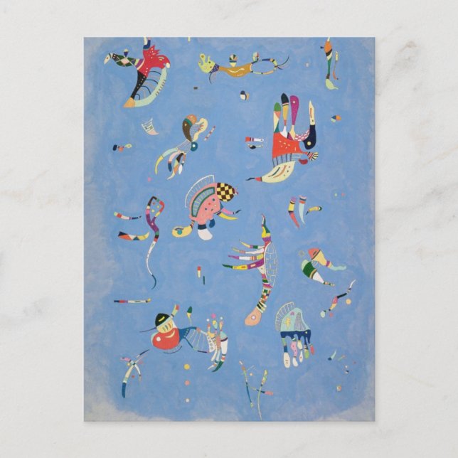 Sky Blue Postcard (Front)