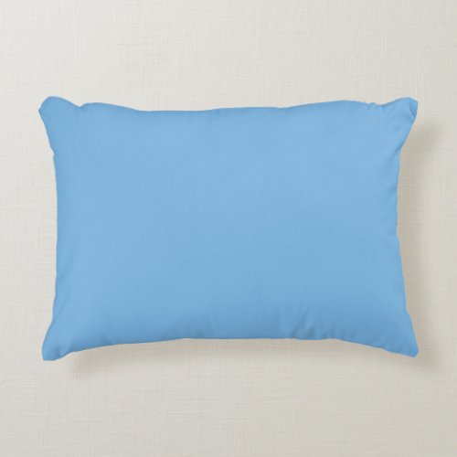 Sky Blue solid color Aero  Accent Pillow