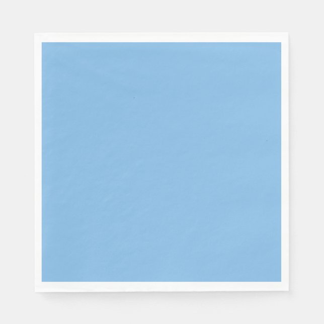 Sky Blue (solid color) Aero  Napkins (Front)