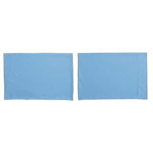 Sky Blue solid color Aero  Pillow Case