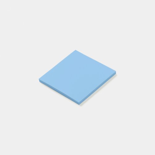 Sky Blue solid color Aero  Post_it Notes