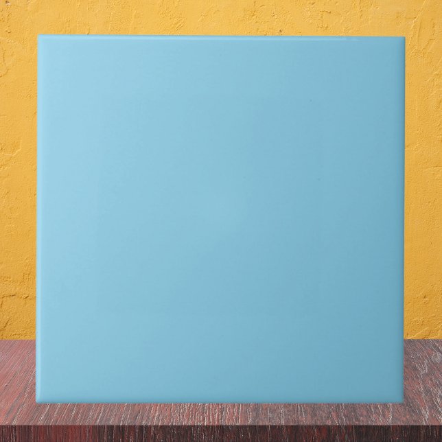Sky Blue Solid Color Ceramic Tile (Creator Uploaded)