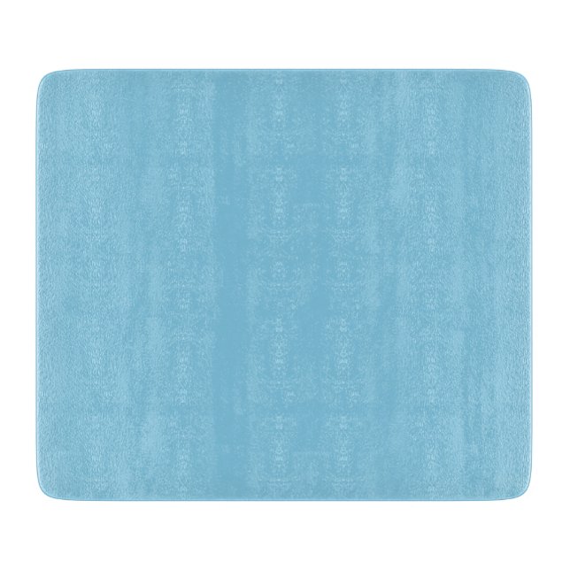Sky Blue Solid Color Cutting Board (Front)