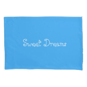 Sky Blue Solid Pillow Case