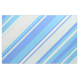Sky blue stripes fabric