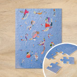 Sky Blue | Wassily Kandinsky Jigsaw Puzzle<br><div class="desc">Fine art painting titled Sky Blue (Bleu de Ciel) by Russian artist Wassily Kandinsky. The original artwork is a colorful abstract oil painting with sky blue background. 

Use the design tools to add custom text or personalize the image.</div>