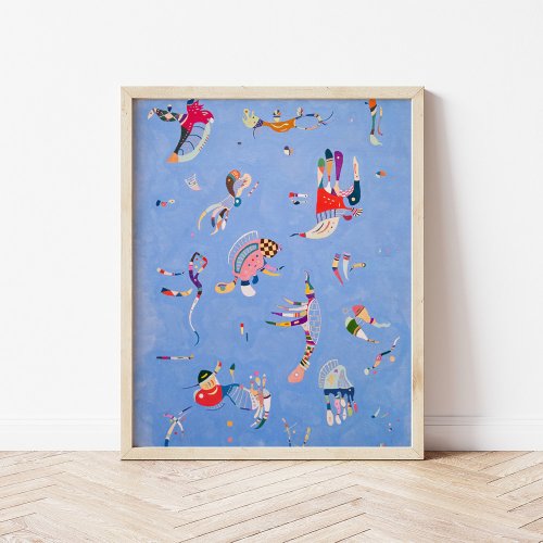 Sky Blue  Wassily Kandinsky Poster