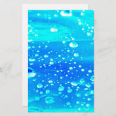 SKY BLUE WATER DROPS (Front/Back)