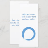 Sky Blue Zen Symbol (Front/Back)