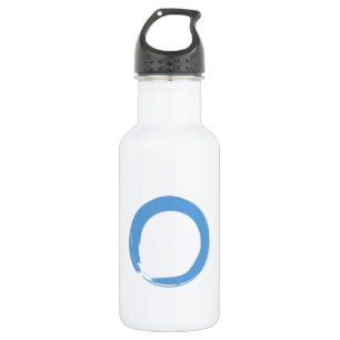 Sky Blue Zen Symbol Stainless Steel Water Bottle