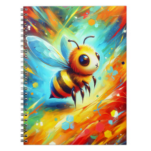 Sky burst Baby Bee Notebook