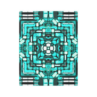 Sky Circuit Midnight Metal Print