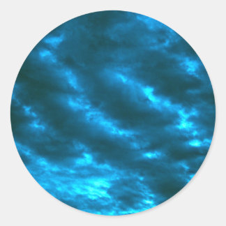Sky Classic Round Sticker