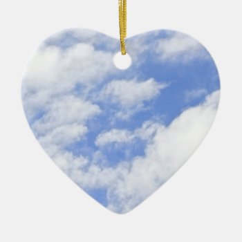 Sky Cloud Ornament by HolidayZazzle at Zazzle