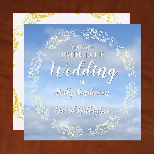 Sky & Clouds Design Invitation (Creator Uploaded)