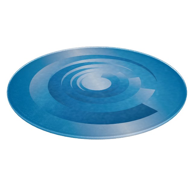 sky colors spinning cutting board (Corner)