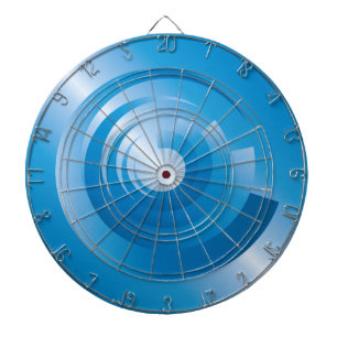 sky colors spinning dart board