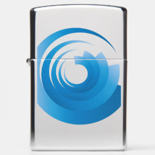 sky colors spinning zippo lighter