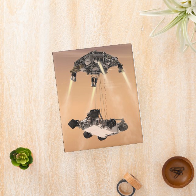 Sky Crane Maneuver During Curiosity's Mars Descent Mini Binder (InSitu)