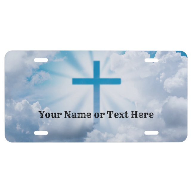 Sky Cross License Plate (Front)