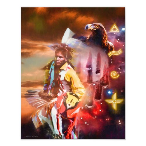 SKY DANCER Native American Photo Print