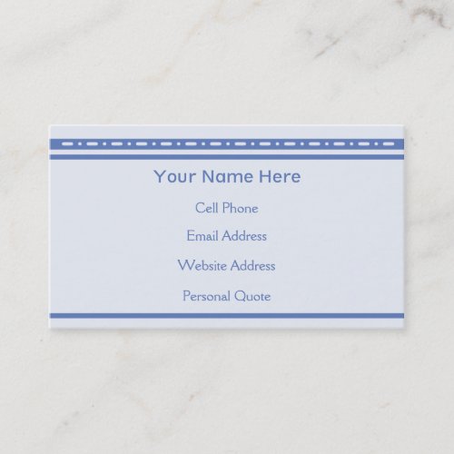 Sky Deco Modern Design Profile Business Card Template