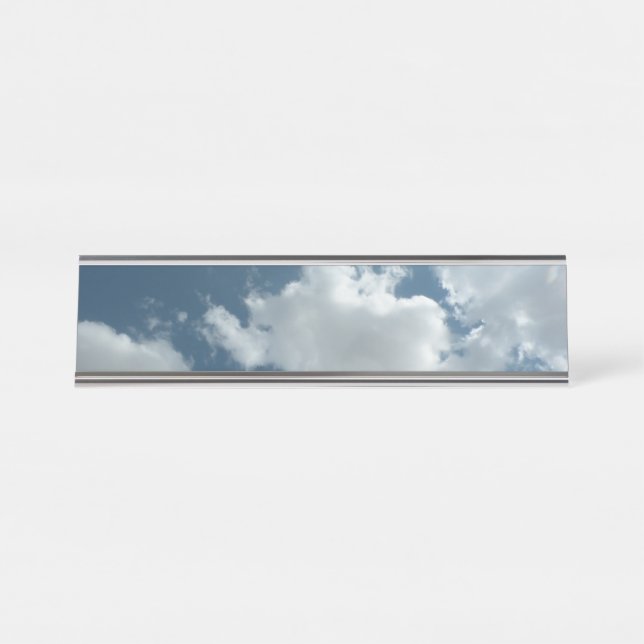 Sky Desk Name Plate (Front)