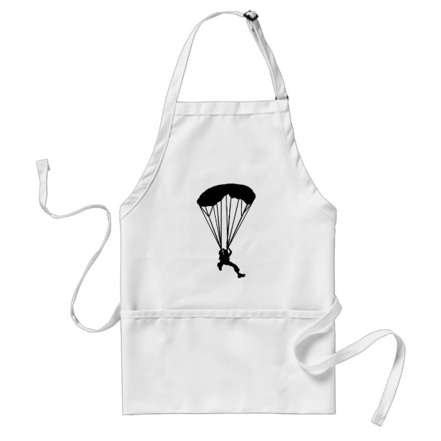 SKY DIVE NIGHT ADULT APRON (Front)