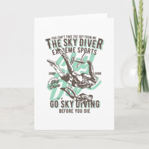 Sky Diver Card