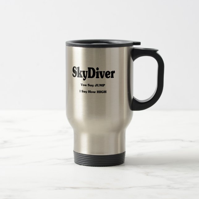 Sky Diver Travel Mug (Right)