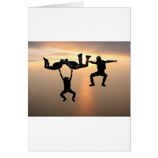 Sky Diving Cards (Front)