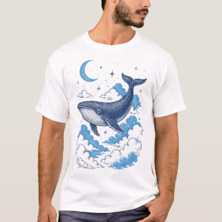 Sky Dreamer Whale T-Shirt