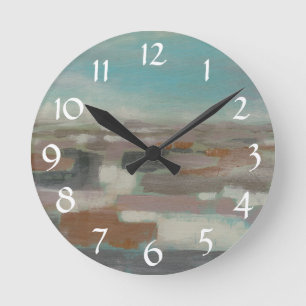 Sky Field II Round Clock