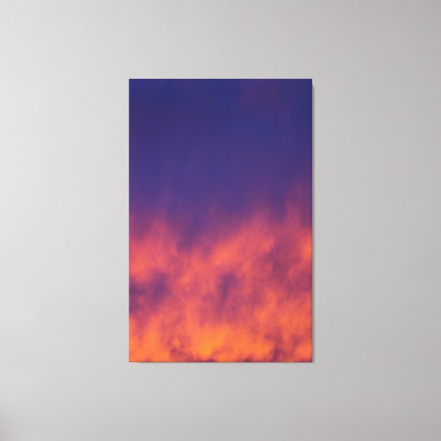 Sky Fire Canvas Print (Front)