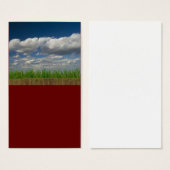 sky, grass, bricks (Front & Back)