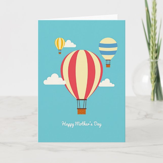 Sky High Mothers Day Card (Front)