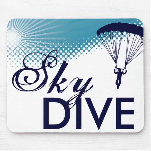 sky high skydive mouse pad