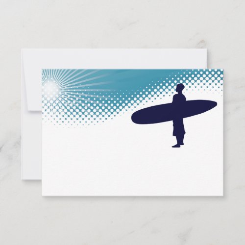 sky high surfer invitation
