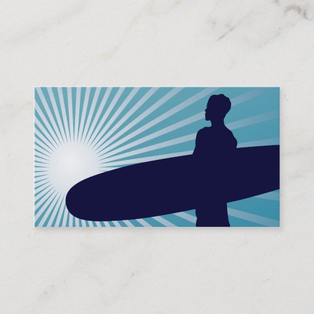 sky high surfing business card (Front)