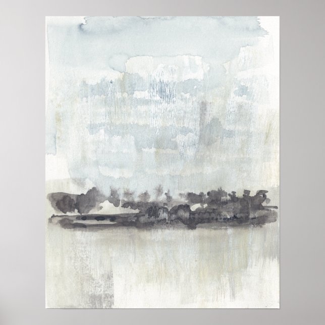 Sky Horizon - Neutral Colors Poster (Front)