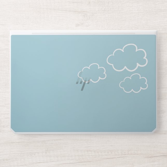 Sky HP EliteBook 1050 G1 Laptop Skin (Front)