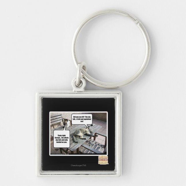 Sky is Falling Keychain (Front)