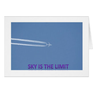 sky is the limit cards