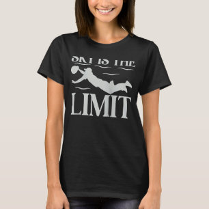 Sky Is The Limit Ultimate Frisbee Player Game Team T-Shirt