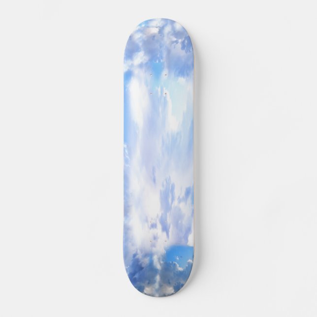 Sky is the limited edition skateboard deck (Front)
