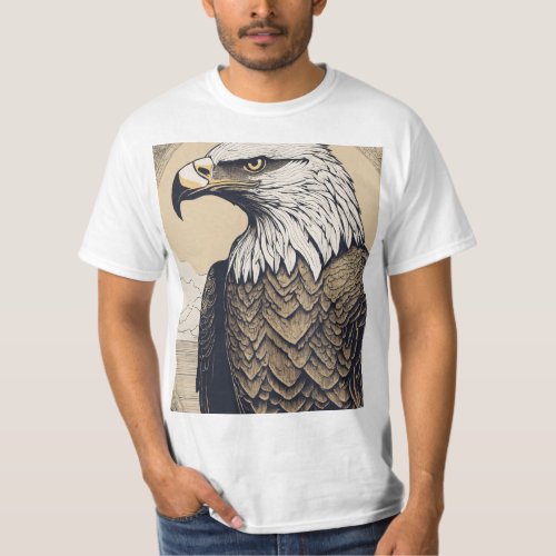 Sky King Eagle Majesty T_Shirt