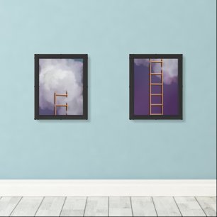 Sky Ladder Wall Art Sets